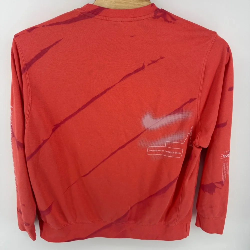 Nike Sportswear Phys Enlightenment Crewneck Sweatshirt Orange Red 2XL DO6192-814
